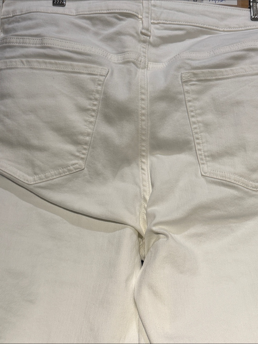 NWOT Quince White Wide Leg Jeans, Flare Style - Picture 5 of 5